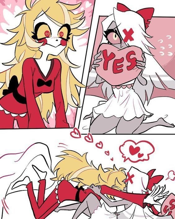 jack_anast27769's tweet photo. She said YES! ❤️🔥😈💍
#HazbinHotel #Vaggie #Charlie #Chaggie #HazbinHotelFanart #FanArt #DigitalArt #ArtTwitter #XArt #ArtistOnX #fyp https://t.co/HGJSBX86AD