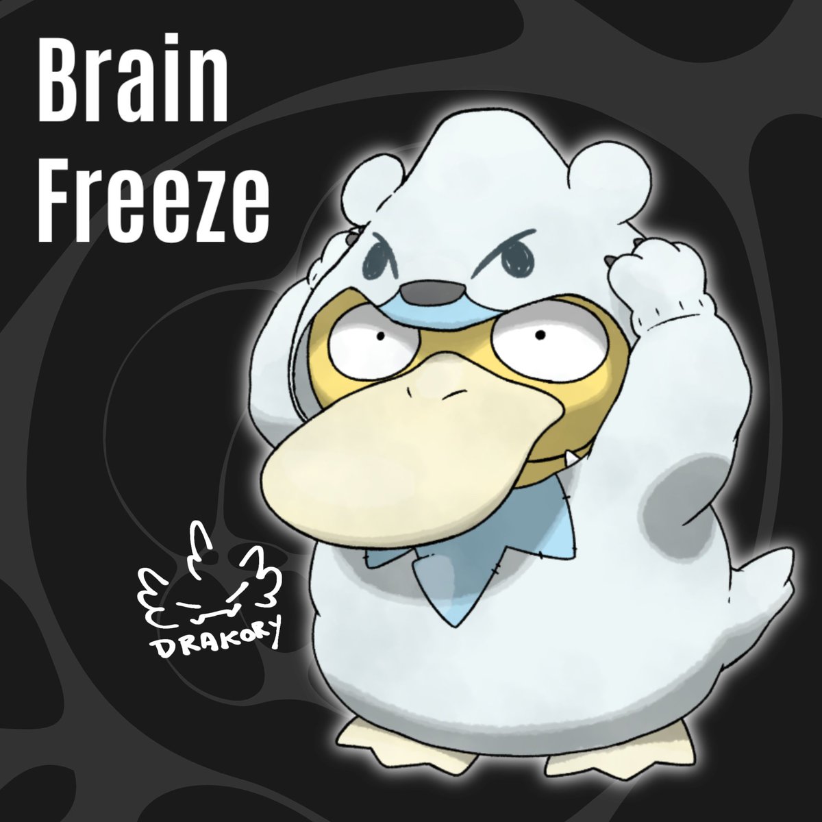 DrakoryArts's tweet photo. It's Spooky Month so to celebrate let me show some custom Pokémon disguised for the occasion

-Pirate Hydrapple
-Futuristic Maushold
-Beartic Pijama Psyduck 
-Lucha Trapinch
Hope you love 'em 💙 

#Pokemonart #spookymonth #pokemon #art #pokemonchampions https://t.co/v3EYS17I94