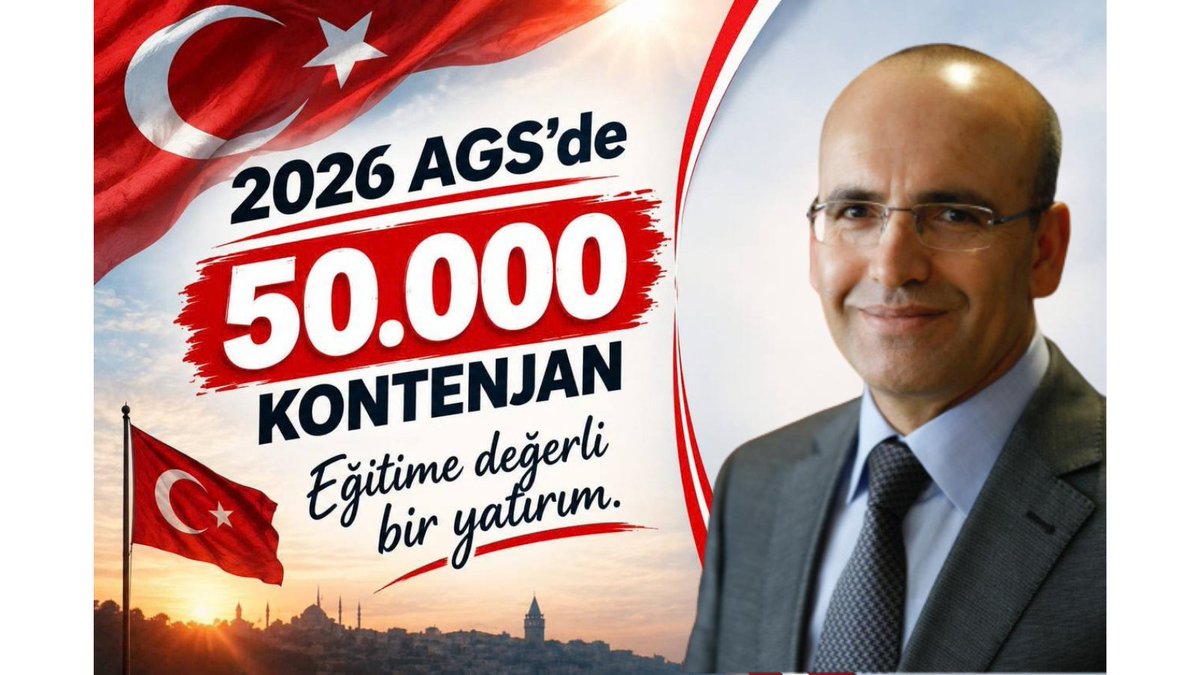 AGSkontenjan's tweet photo. Eğitimden tasarruf olmaz. 2026 AGS ile 50 bin kontenjan verilmeli. MALİYEDEN 50 BİN kadro için AGS BÜTÇE ayrılsın. MAARİF MODELİ için ŞİMŞEKTEN MÜJDE bekliyoruz. 100 BİN ÜCRETLİ bitsin. @RTErdogan @tcmeb
 #MehmetŞimşekAGS50Bin https://t.co/2Eu6R91BE2