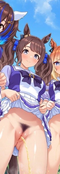 TeioLoveTeio's tweet photo. 4分割<放尿娘> https://t.co/4AheexEULa