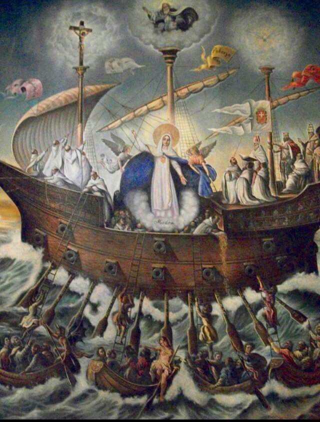 Catholic_bro's tweet photo. Outside this ark , there is no salvation https://t.co/FOreJIy385