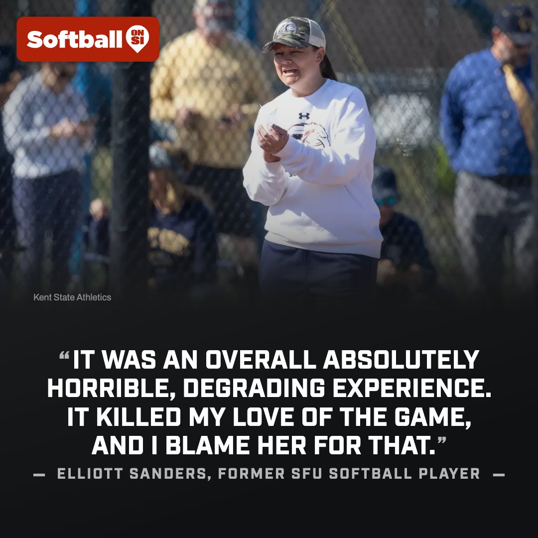 SoftballOnSI's tweet photo. 14 former student-athletes spoke about their experiences with a coach linked to Maryland’s softball assistant job.

Their accounts include allegations of mental and physical abuse at her previous schools.

Full story: https://t.co/Wqc9JHrZiy https://t.co/g8xYzFGget