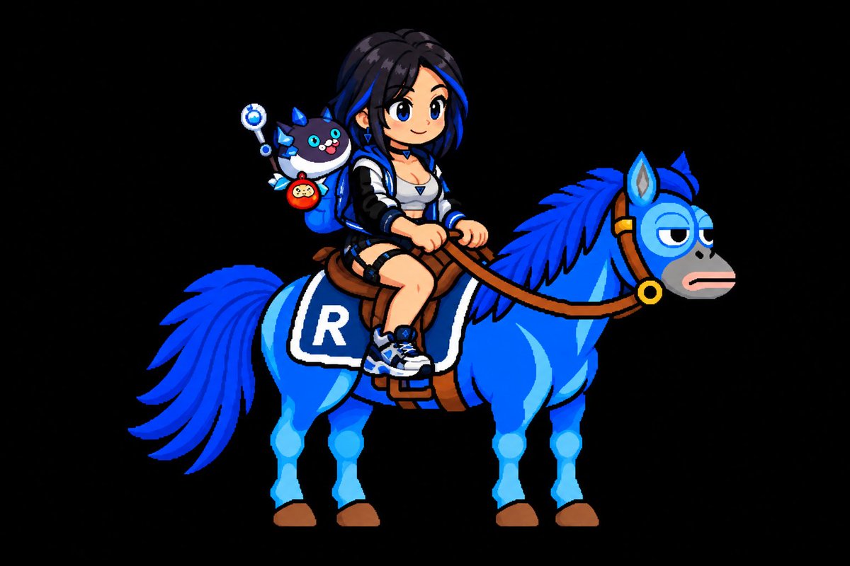 LivOnRon's tweet photo. @HorskeOnRonke @Jihoz_Axie @RonkeOnRon Let's ride together  💙 https://t.co/keRKCFmYWa