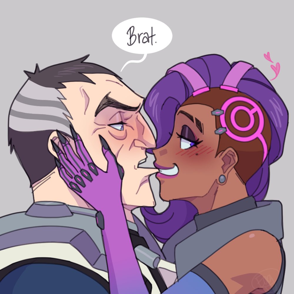 Thtawesomeegg67's tweet photo. Love bites๐ #sigma #sombra #gravityhacker #overwatch https://t.co/0lX7TcIbPm