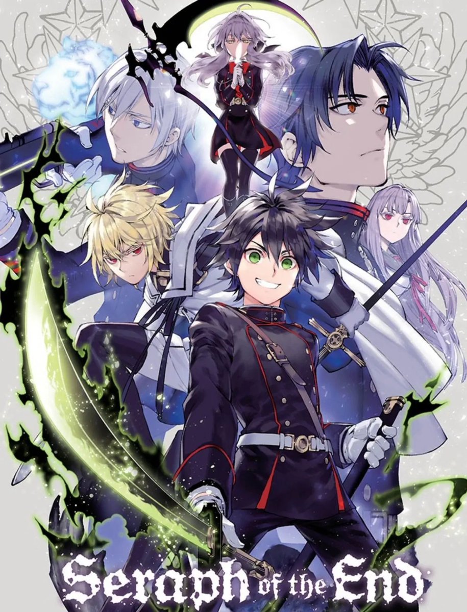 AnimeTokki's tweet photo. 'Seraph of the End' (Owari no Seraph) released its First English chapter 13 years ago today. https://t.co/H1kl0WxEp9