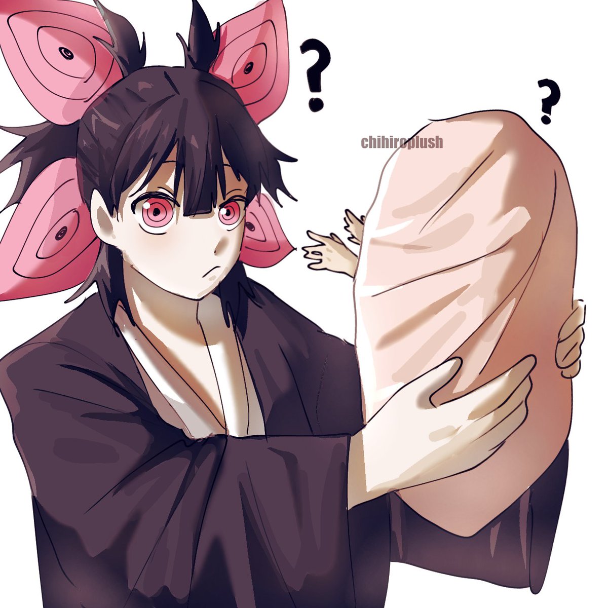 chihiroplush's tweet photo. What-if scenario of the eb wielders being like uncles/aunts for chihiro sounded cute to me https://t.co/4OwMTZllVx