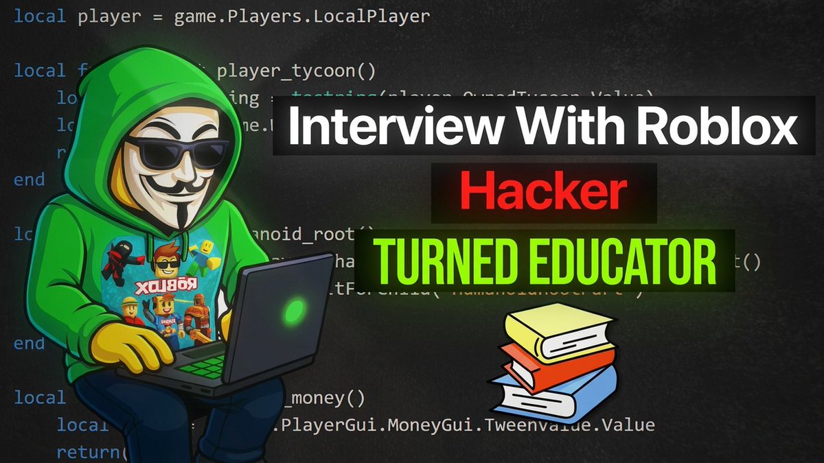 GuidedHacking's tweet photo. 🎙️ GH Podcast: Former Roblox Hacker Interview

What makes a hacker quit cybercrime?

In this interview, a Roblox exploiter breaks down his pivot from black-hat hacking to creating ethical reverse engineering tutorials at Guided Hacking.

👉 https://t.co/gz7YrmE9CS https://t.co/fufsLIfkXT
