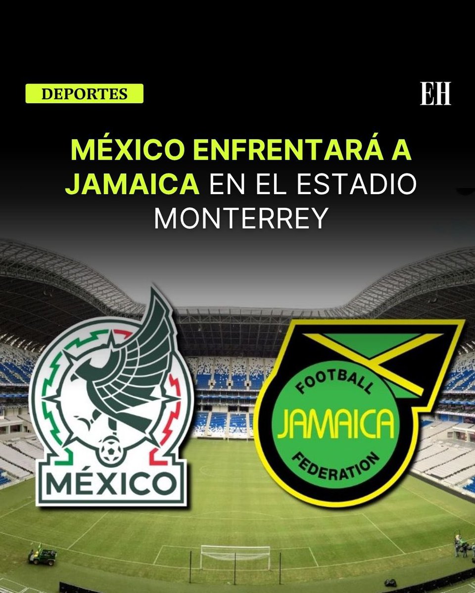 AlfredoFM77's tweet photo. CONCACAF:
La Selección Mexicana enfrentará a Jamaica en los Cuartos de Final de la Concacaf Nations League.

El partido de ida será el 10 de noviembre en Kingston, mientras que la vuelta se disputará el 17 de noviembre en el Estadio Monterrey. https://t.co/9fv2OpgpN6