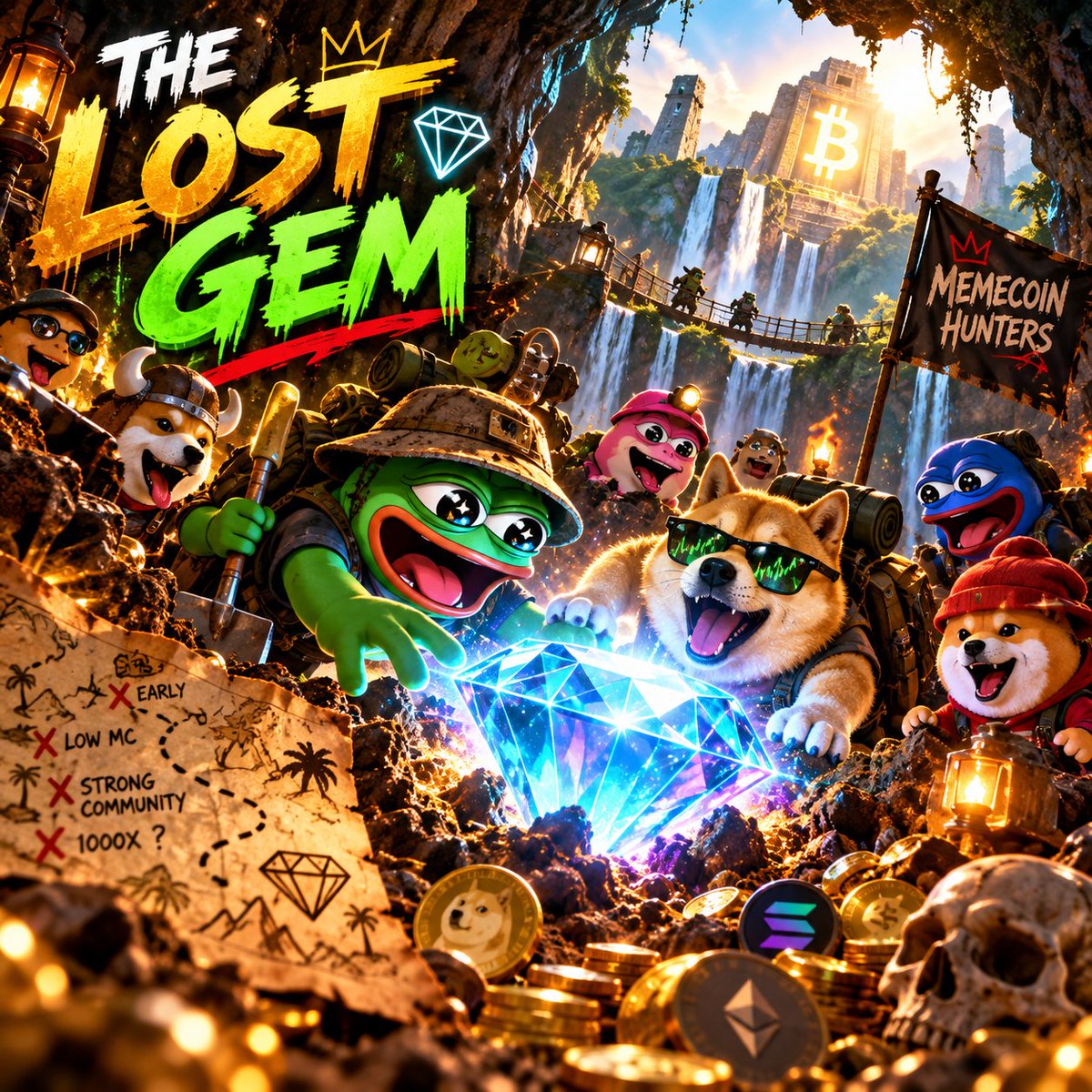 Degenstrades's tweet photo. the lost GEM is.....
💎💎💎💎🪖🔥

@Degenstrades 
#memecoins https://t.co/lrcC5dqRH8