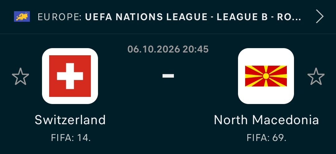 Handball_Capper's tweet photo. 🏆NATIONS LEAGUE PLAY

🇪🇺Switzerland - N. Macedonia
✔️Switzerland Win + Over 2.5 / 1.51 https://t.co/mljvZvUt1i
