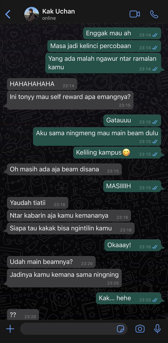 ychansyonz's tweet photo. Another episode from syongton mantan kandung.

Dalam edisi reaksi kaka syong pas tau ton jatuh dari beam di kampus😅😅😅😅😅😅 https://t.co/bImldO6rfm