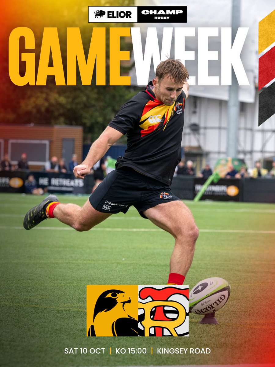 RichmondFC1861's tweet photo. 𝗡𝗘𝗫𝗧 𝗨𝗣 ➡️

🚌 Round 4 on the road to take on Chinnor

📍Kingsey Road
📅 Saturday 10 October
⏰ 3pm KO

#RugbysOriginal 💛❤️🖤 https://t.co/yawdrghMtW