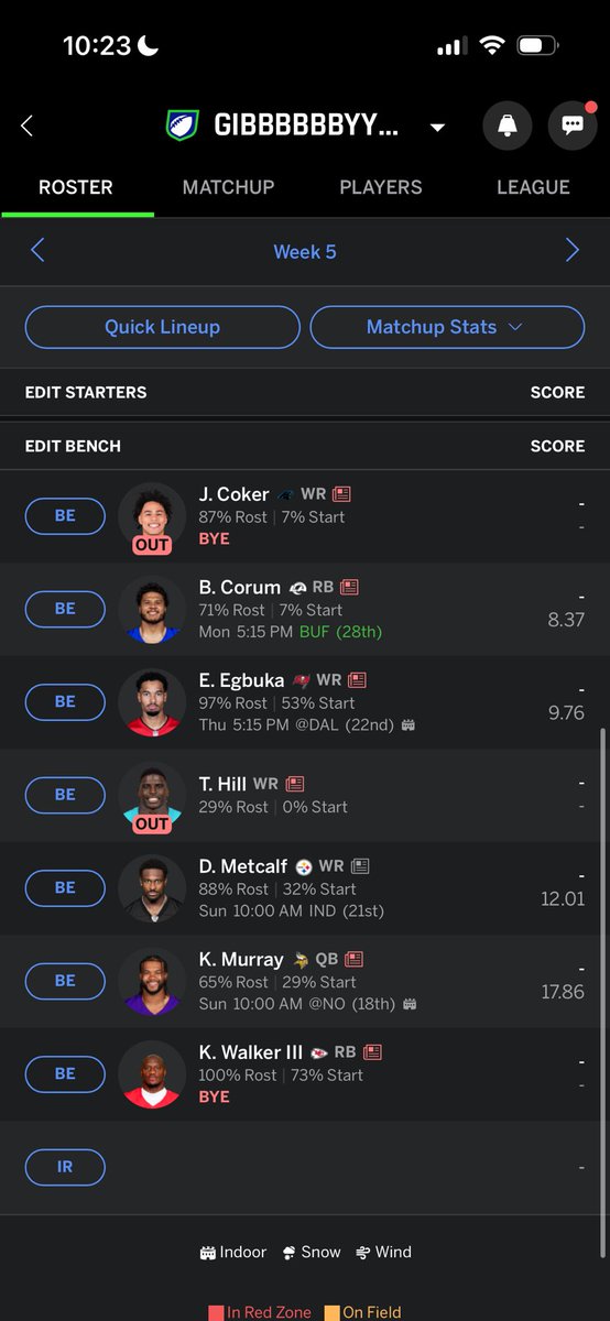 AlecWord1's tweet photo. @SleeperNFL 4-0 10 man https://t.co/iRt7pqAOvn