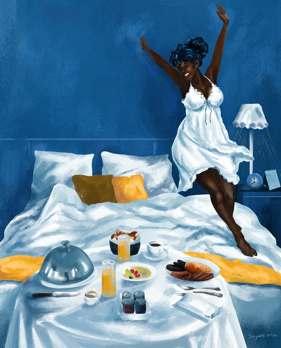 therealJayarts's tweet photo. Joy comes in the morningg 
My New Paintingg 💙🔷￼ https://t.co/ad45ILSIIL