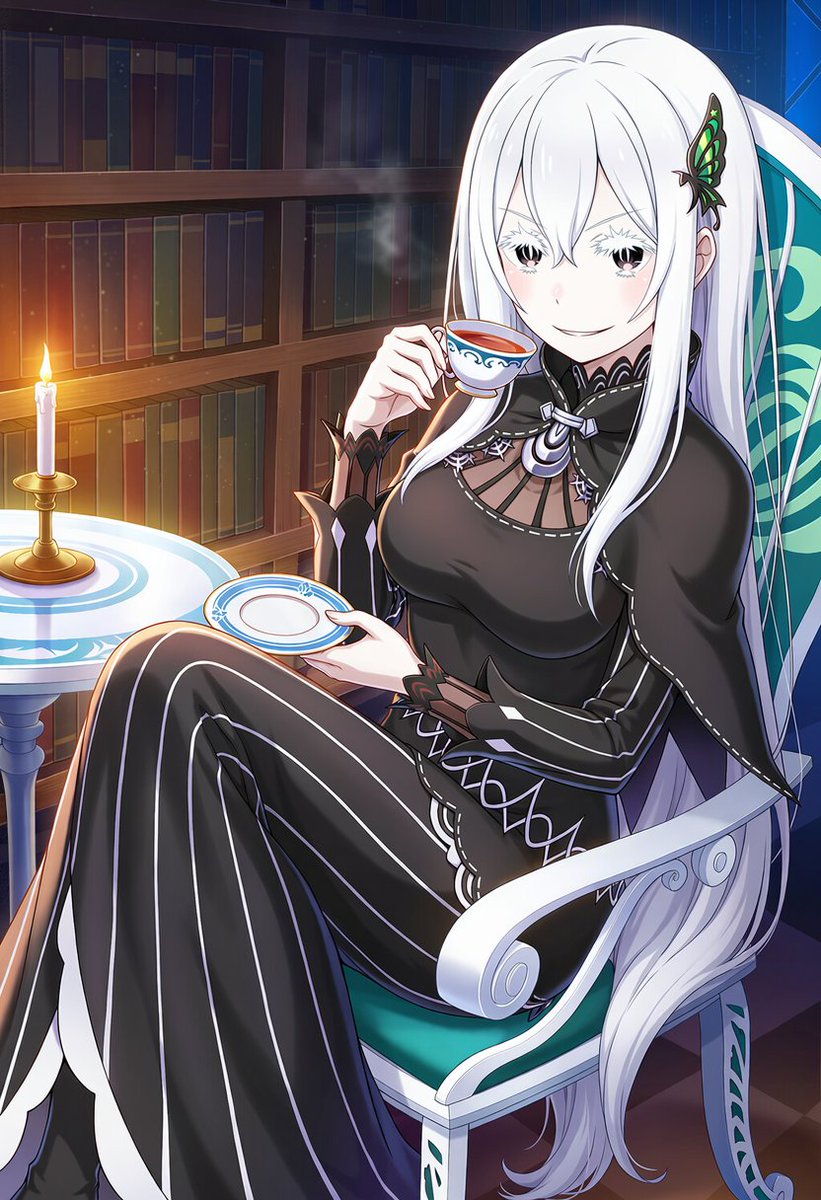 runoa_0's tweet photo. 「眠れないのかい？
ボクと少し話そうか」

エキドナ / Echidna
#リゼロ
#rezero
SFW illustration, No nudity, no suggestive intent. https://t.co/OVFSQftsE2