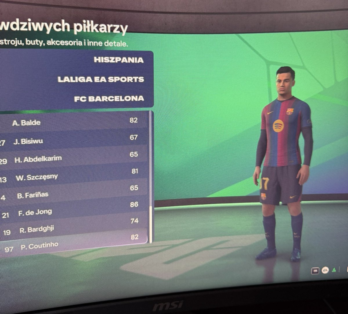 EscorciaMx's tweet photo. Otros 2 jugadores que salen en la base de datos de FC 27 son Nainggolan y Coutinho ✅

Créditos de @WiktorKochanski https://t.co/43FcJcUgoT