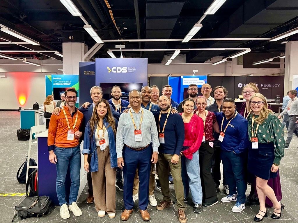 CDSLegal's tweet photo. What a week at #RelFestChicago! From Booth 14 and the stage to the CDS Speakeasy at Untitled, we connected and celebrated this community.
And we’re leaving Chicago with the Beyond award for AI-Empowered Forensic Triage. Thank you for making it one to remember!
#SeeWhatsPossible https://t.co/Go0PkELZMN