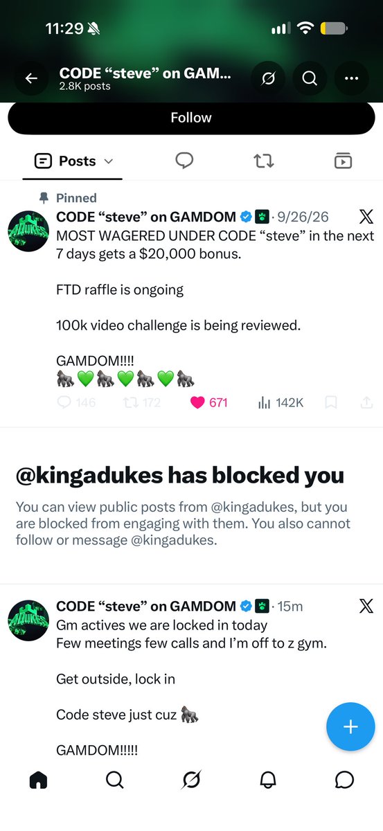 neenszyy's tweet photo. Call it how I see it and this is what happens 😂😂😂 @stevewilldoit soft ass mod. https://t.co/4ATFehsHxL