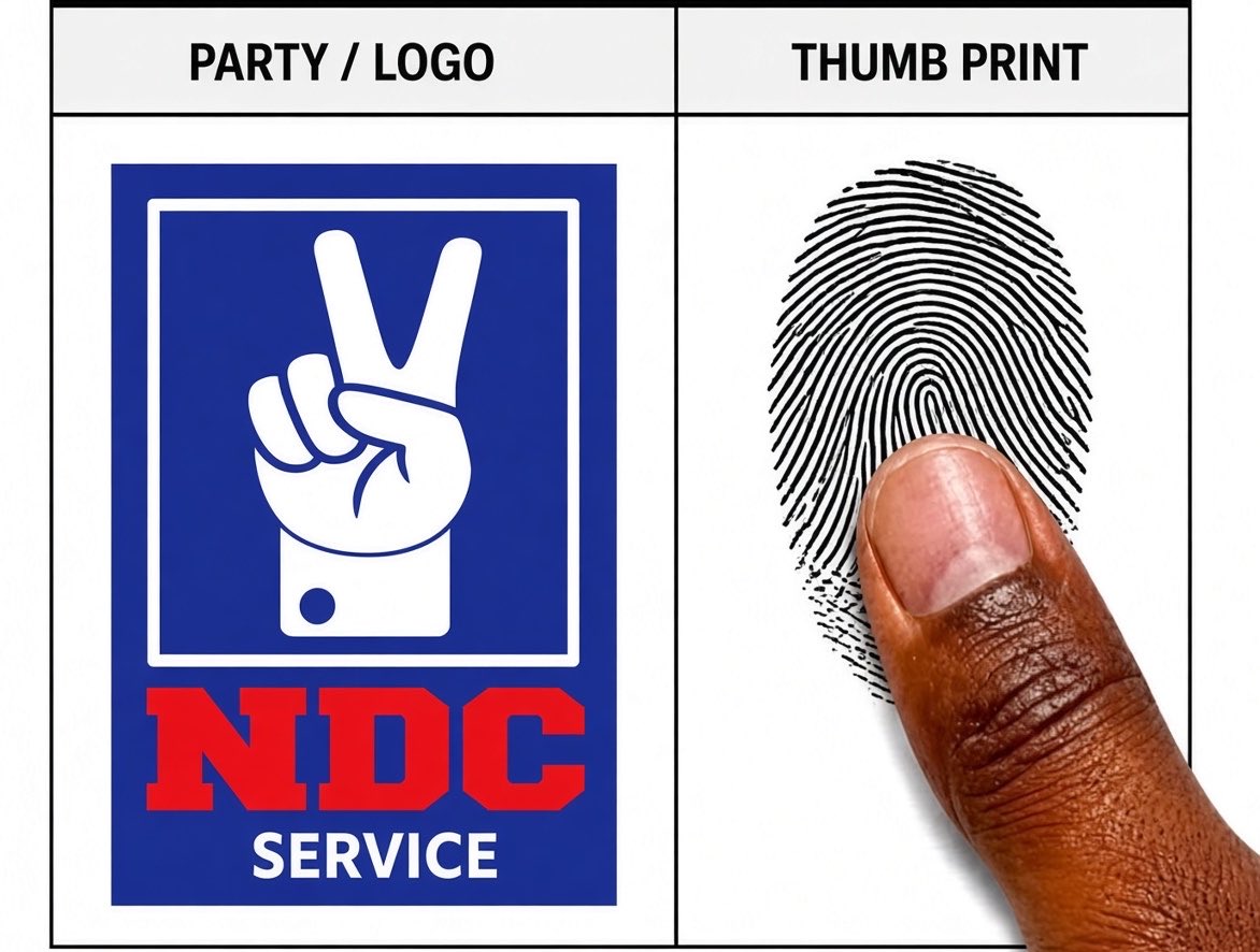 HeDontMakeNoise's tweet photo. This is how the NDC logo look on ballot papers.
Repost 🙏🏾 https://t.co/clYtCbwmNy