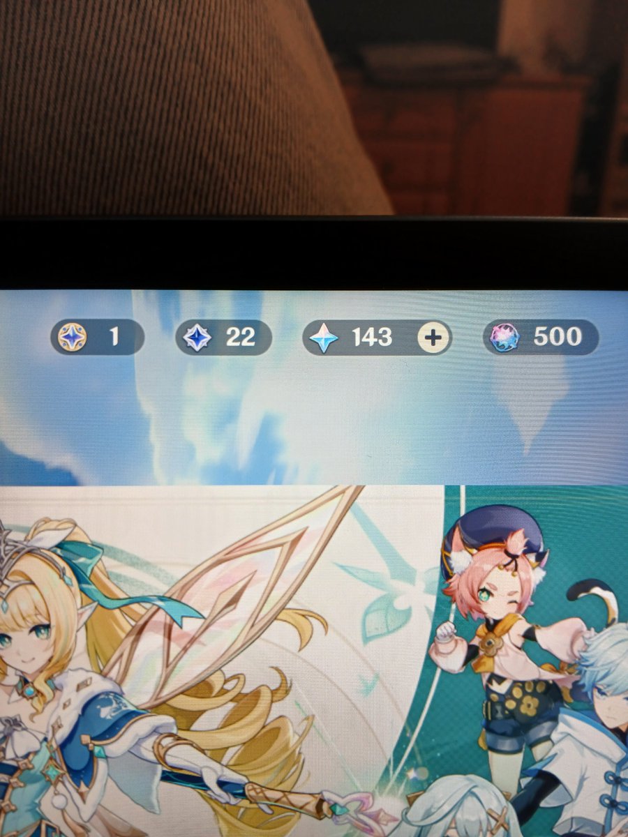 AreteRatio's tweet photo. Not even 160 primogems saved up :( https://t.co/pAWk7lmBbK