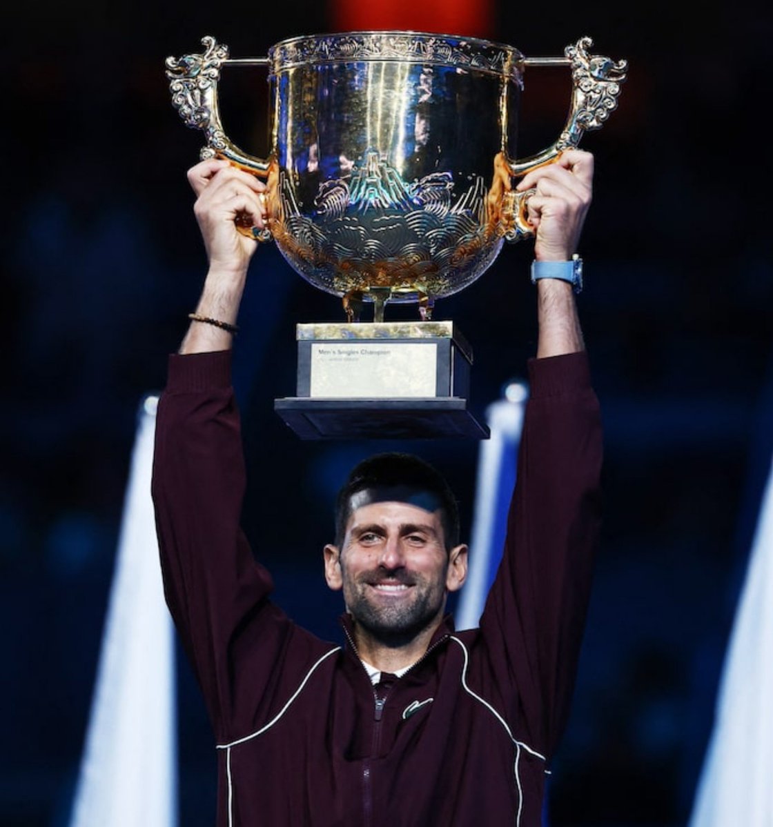 TheTennisLetter's tweet photo. Congratulations to Carlos Alcaraz and Novak Djokovic for winning Tokyo and Beijing.

🏆🏆 https://t.co/9hItecKMJe
