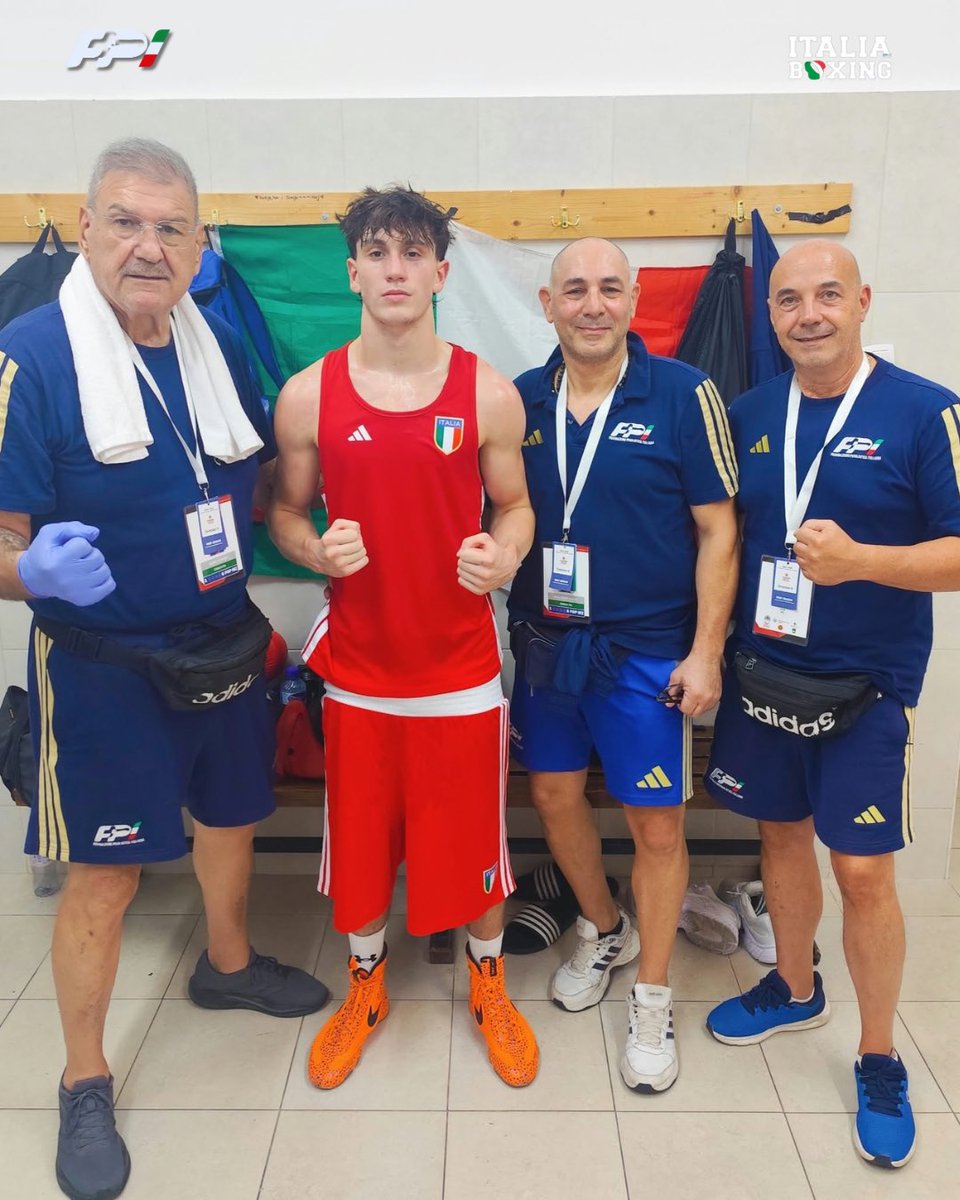 FPIBoxe's tweet photo. 🥊🏆 🇪🇺 European Boxing Championships U17 2026
🏟️ Buvda 🇲🇪 1-12 Ottobre
🥊 Itaboxing Match day 4 | 6/10
🥊Il nostro 63 Kg Valentino Risoluti (3-2 vs Bagdhasaryan 🇦🇲) si mette in tasca i quarti
🥊🔥🇮🇹 Forza Italia Boxing team
#Itaboxing #Boxe #Boxeo #Pugilato #Boxing https://t.co/I2es78CSIl