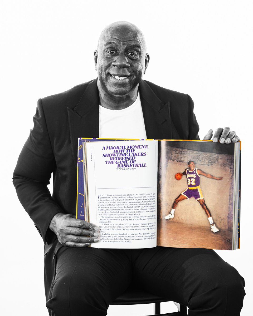 Lakers's tweet photo. Lakers history, in hand.

Available now: https://t.co/gWbkMGwYyl https://t.co/dfWC0Lsknh