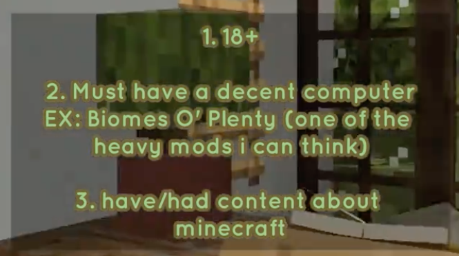 AschePlays's tweet photo. NookSMP is looking for members!
you must be 18+
this is a modded server
you must be a content creator and have posted Minecraft content!!
Here's the form!
https://t.co/LGWWSv7ZN9
#Minecraft #ModdedMinecraft #SMP #NookSMP #ModdedServer https://t.co/C1Bshv1s9m