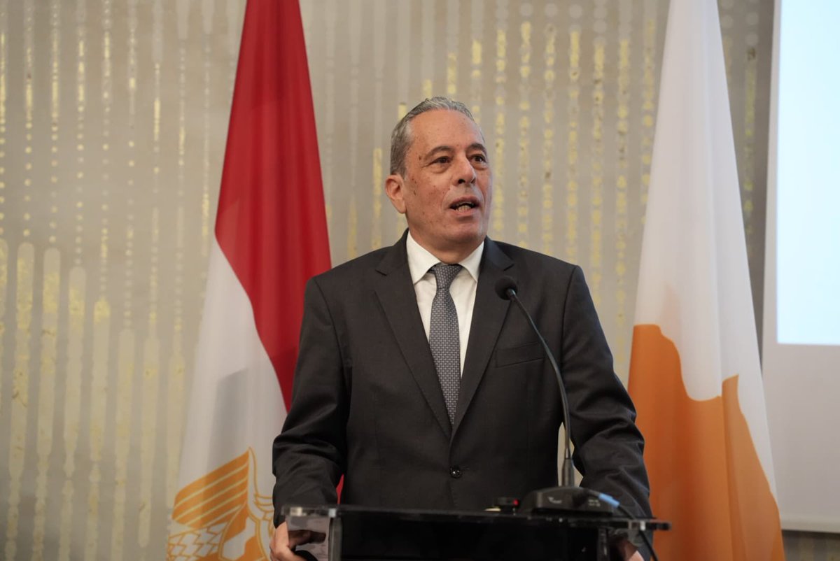 PalmasVasilis's tweet photo. Συμμετείχα σήμερα στην εκδήλωση που διοργάνωσε η Πρεσβεία της Αραβικής Δημοκρατίας της Αιγύπτου, στο πλαίσιο του εορτασμού για την Ημέρα των Ενόπλων Δυνάμεων της χώρας.

Η Κύπρος και η Αίγυπτος συνδέονται από ιστορικούς δεσμούς φιλίας, τους οποίους σήμερα αξιοποιούν με μια ισχυρή συνεργασία, με προοπτική για το μέλλον, σε μια περιοχή που διαχρονικά αντιμετωπίζει σύνθετες προκλήσεις.

Εκφράζω, εκ μέρους της Κυπριακής Δημοκρατίας, τα θερμά μου συγχαρητήρια στον λαό της Αιγύπτου και στο προσωπικό των Αιγυπτιακών Ενόπλων Δυνάμεων.