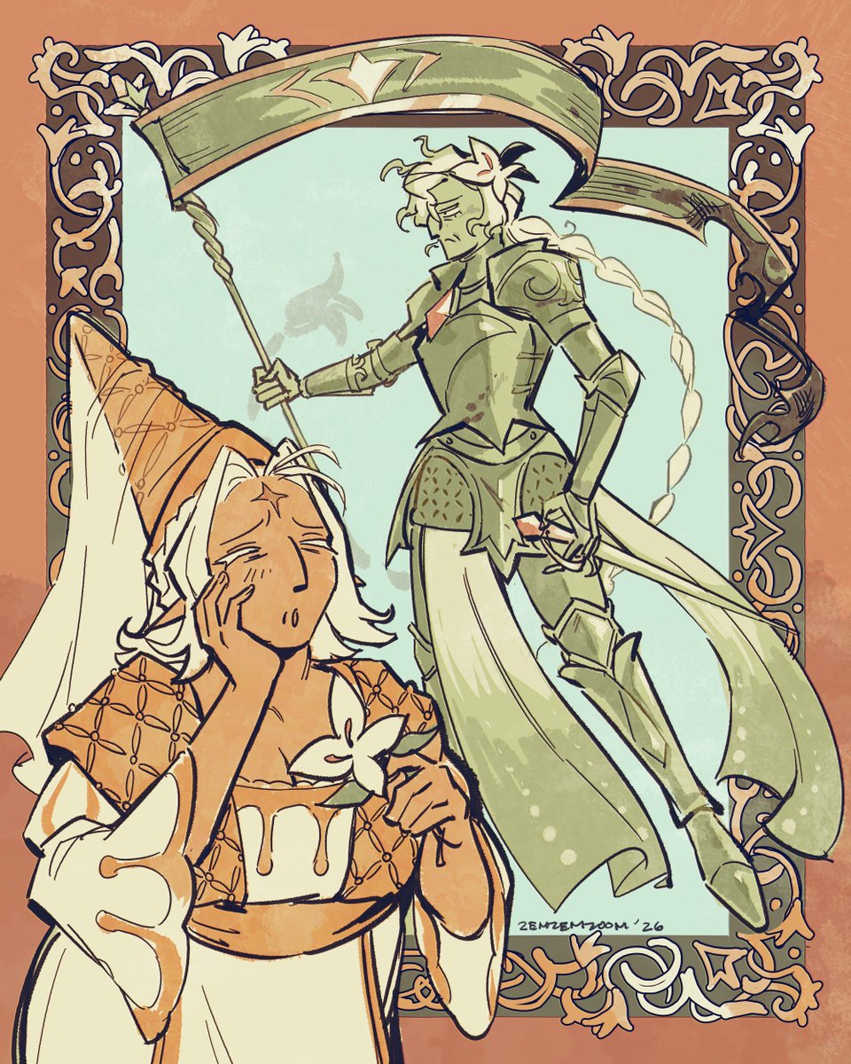 zemblainity's tweet photo. #purelilyweek2026 day 2 (fairytale) 

Sending our best and brightest out on that battlefield its gonna go awesome i promise https://t.co/xt1BpRx4Nr