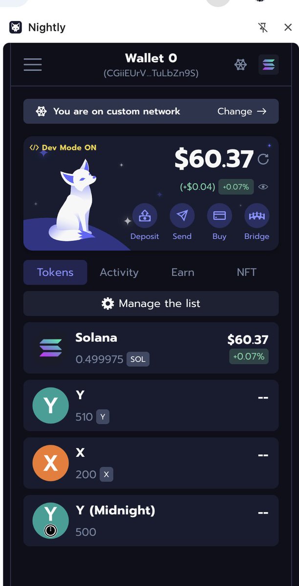 SebastienGllmt's tweet photo. We currently support @Backpack and @Nightly_app on testnet

Mainnet release is planned with the Midnight ledger v9 upgrade later this year https://t.co/hkSuQfse7E