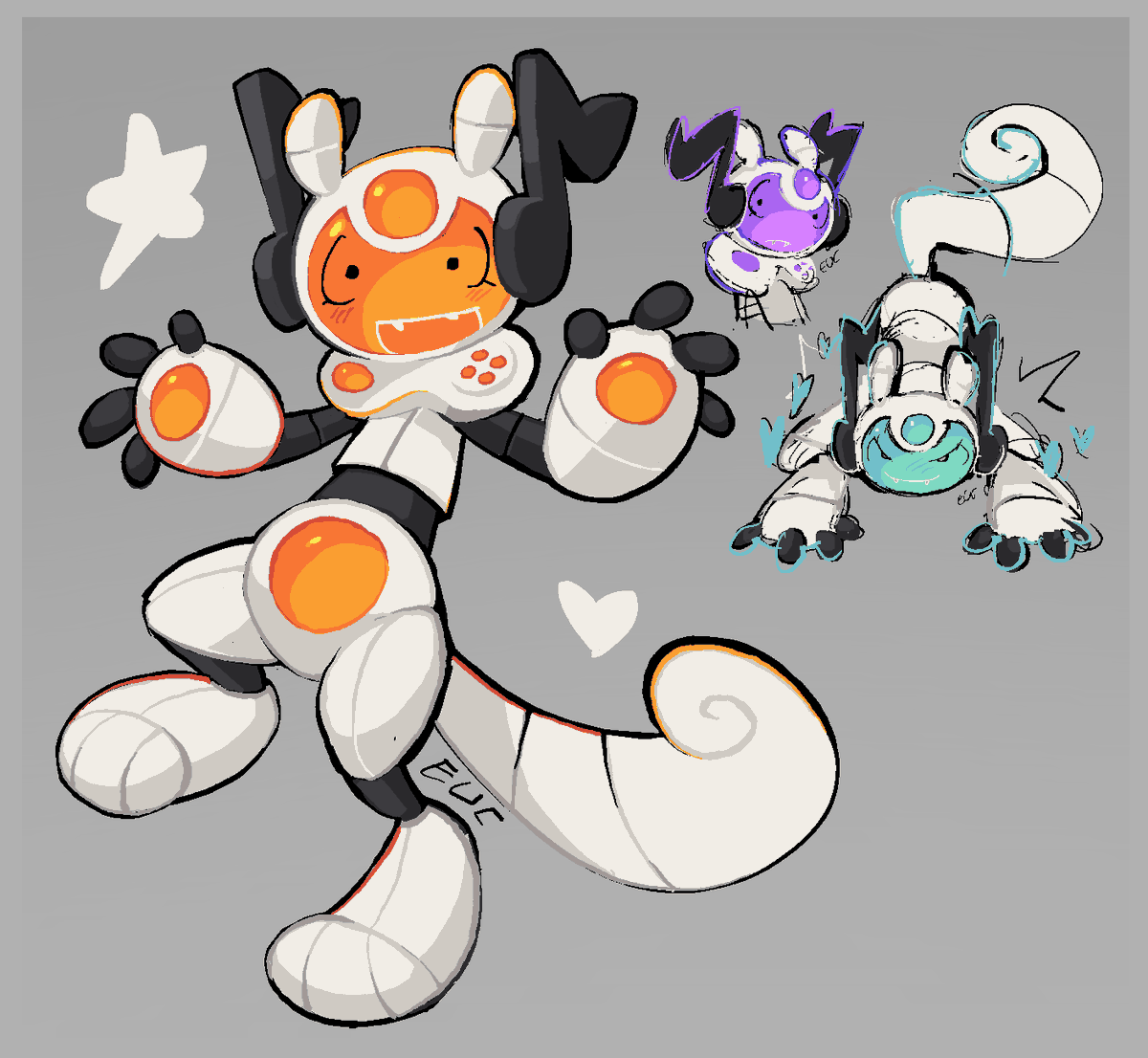 euckaryote's tweet photo. cute robot #ocart https://t.co/2nCgYbbHWd