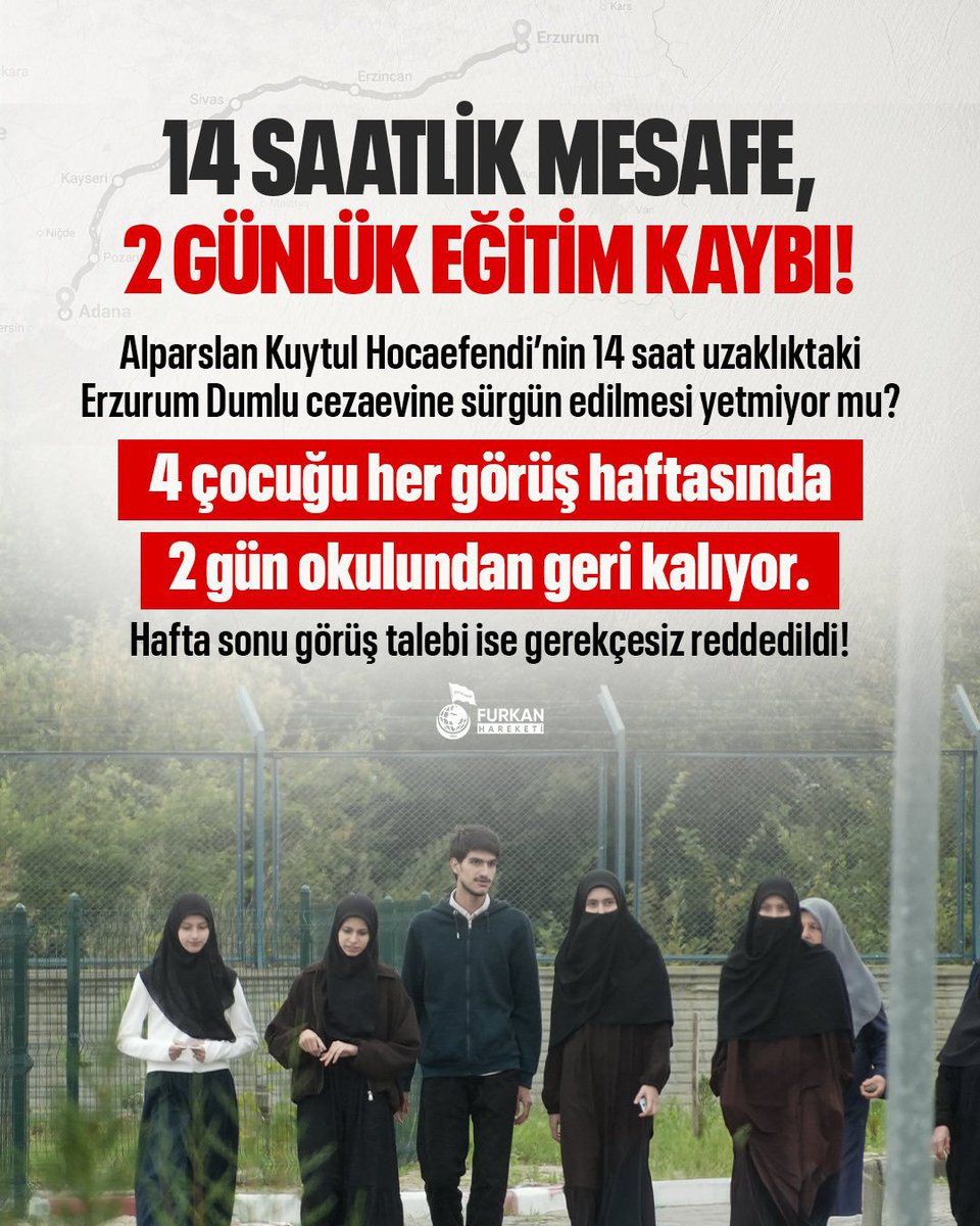 nigdefurkan51's tweet photo. #FurkanaSistematikZulüm
Cocuklar OkulundanOlmasın
AlparslanHoca AilesineZulüm https://t.co/AB98xWqKC4