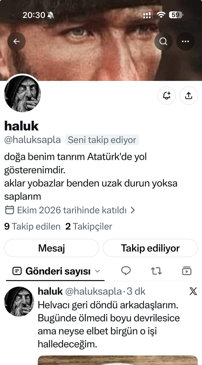 06dijitalimam's tweet photo. Yüz bin kerede kapatsanız yine açar, yine geri geliriz…

Haluk babaya acil destek rica ediyorum….

🫡🫡🫡🇹🇷🇹🇷🇹🇷

@haluksapla https://t.co/7FIqGOotY6