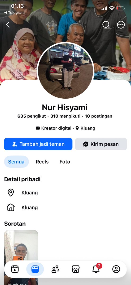KATSEMCOMEYY's tweet photo. CONFRIM GANGUAN SEKSUAL PORNOGRAFI PELAKU SCAMER

NAMA. : NUR HISYAMI BIN MOHAMED
no ws : +60 17-950 2012

CONFIRM VIRAL!!

#facebook #tiktokviral #kualalumpur #beritaharian  #viralmediasosial https://t.co/ao91wLo0PK