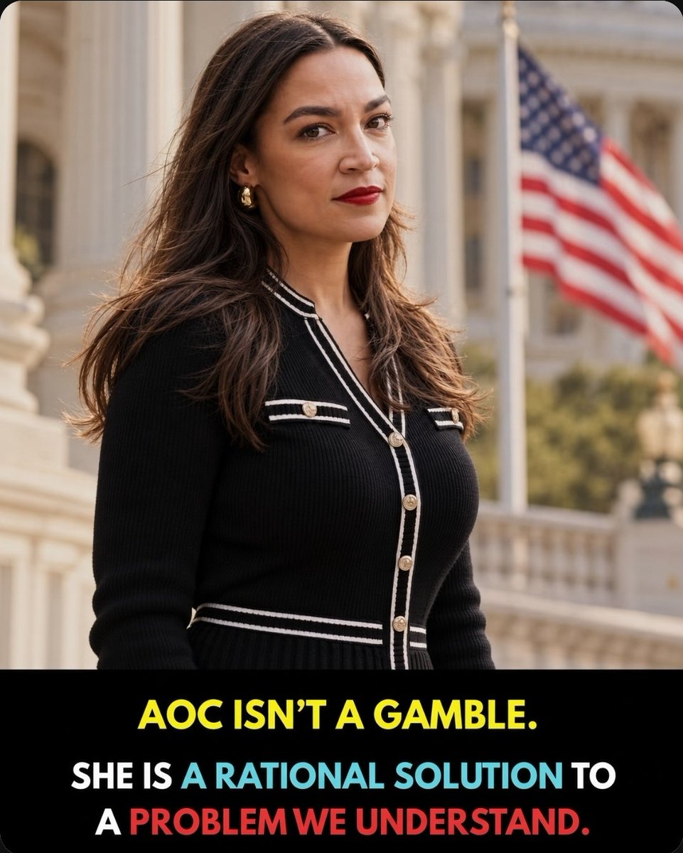 RossyPrime's tweet photo. Do you see AOC as the kind of leadership America needs? https://t.co/zGk7mQjHGc