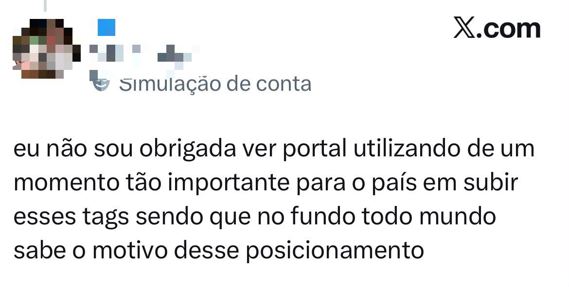 updateoliviabr's tweet photo. Sabemos que não devemos nos importar com comentários desse tipo, mas achamos isso uma boa oportunidade para apresentar a vocês quem está por trás do Update Olivia Brasil.

O perfil é composto por seis pessoas: todas nós somos mulheres. Todas nós somos universitárias (de instituições públicas e bolsistas em faculdades privadas). Algumas de nós, beneficiárias do Bolsa Família, membros do CadÚnico, algumas de nós são nordestinas, outras moram em favelas e outras áreas marginalizadas do Rio e algumas de nós também são LGBTs.

Eu, particularmente, sou uma mulher migrante nordestina na maior favela da América Latina. Minha mãe se esforça para me dar o melhor da vida desde que eu me entendo por gente. Eu tô fazendo tudo isso daqui não só por mim, mas por todos e todas nós. Como você acha que eu me sinto quando acordo e vejo que o meu Estado e o meu país está sendo entregue para quem abomina minha a existência e a existência dos meus?

Sofremos uma tentativa de censura ontem quando fomos hackeadas e nem por isso nós paramos de nos posicionar e ir atrás de pautas relevantes para o momento atual do nosso país. O portal está aqui desde 2023 mostrando o seu lado político e nunca foi diferente (somos fãs da Olivia Rodrigo, né?). Além de censura, você acha que não estamos sofrendo risco de vida? Sabemos o quão suja a direita é, e comentários como esses vindo de gente do mesmo fandom que a gente realmente nos adoece e só fomenta ainda mais os ataques que estamos sofrendo de quem está contra a reeleição de Lula. 

Ter falas como essa por causa de rivalidade de portal não condiz com o que defendemos. Estamos todos se apoiando! Seja em off, seja publicamente. Então, por favor, pedimos apenas que nos respeitem. 

Nossos futuros e nossos direitos é o que está em jogo agora, não temos tempo para briga por causa de ego.