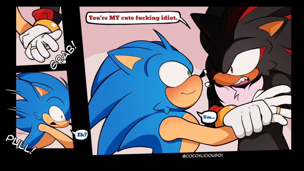 cocoxlicious01's tweet photo. Shadow is a competitive lover... 👀🖤💙
#sonadow #shadonic https://t.co/AclqG4D3Vm