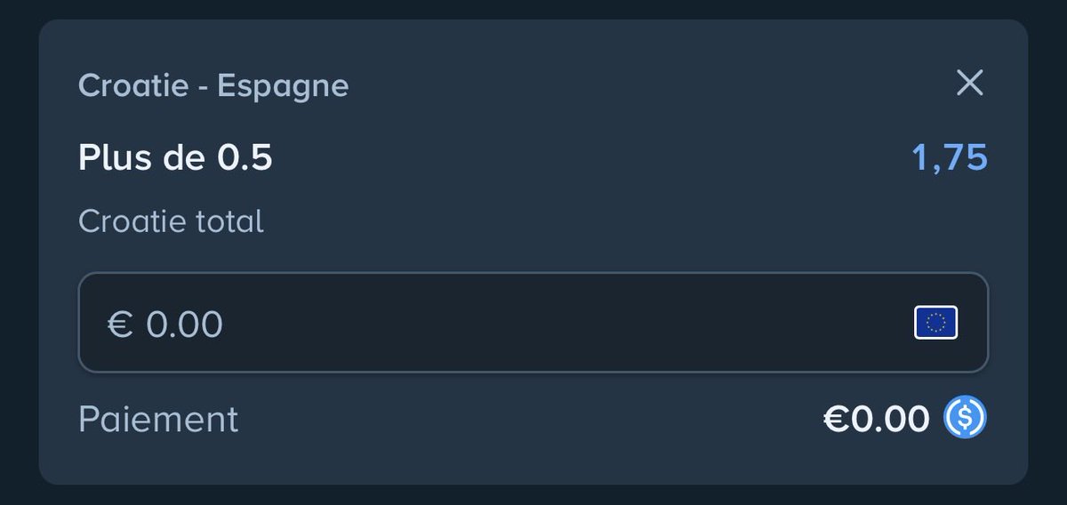 NostraaPro's tweet photo. 💎 BET 272 

👉 500€ à un de mes affiliés si le bet passe pas parmi les RT/Likes

⚽️ Croatie +0,5 But = 1.75 

📲 Même site, mêmes côtes, tuto ici : https://t.co/minyMDgJT2

#TeamParieur https://t.co/Oqbg7uQVJh