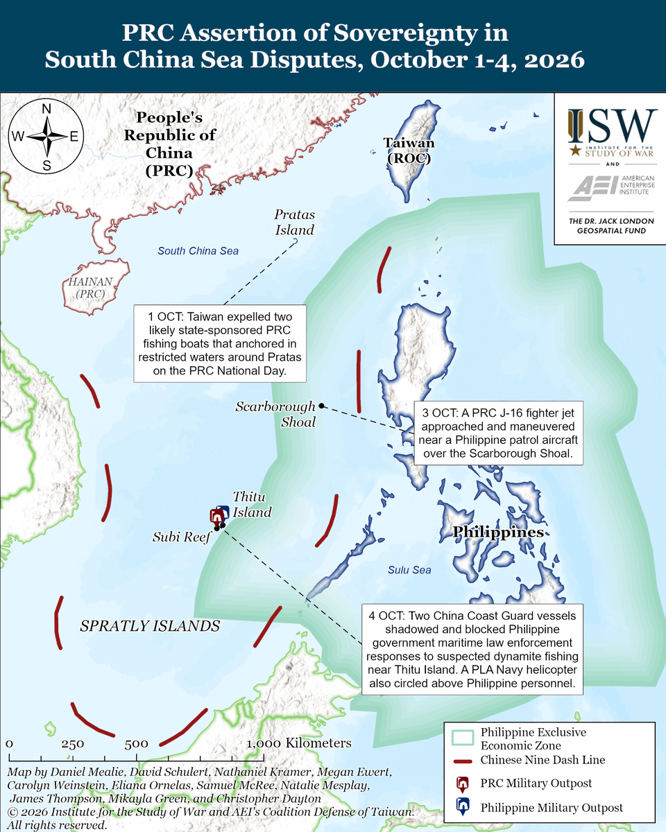 TheStudyofWar's tweet photo. NEW: The People’s Liberation Army (PLA) is likely gaining critical insights for future warfare from Russia. The PLA appears particularly concerned about how to conduct mechanized maneuvers in a drone-saturated environment. (1/2) https://t.co/0Rq26PaLbz