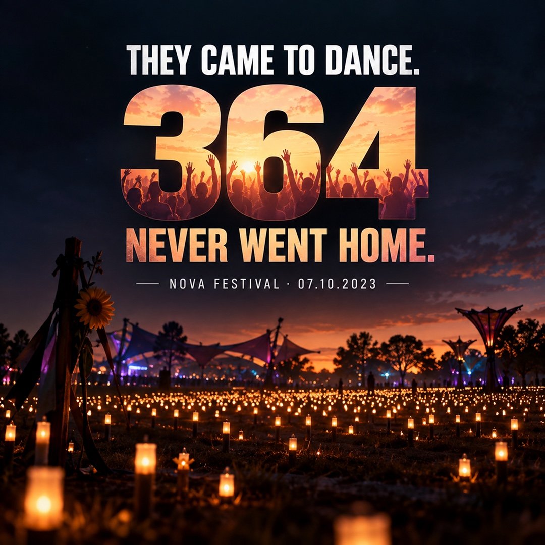 Brsharma_In's tweet photo. They came to Nova Festival to dance, celebrate and enjoy the moment.
But on October 7, 2023, many never made it home.
We remember every life lost and every family forever changed.
Their stories must never be forgotten. 🕯️
#Oct7Remembrance https://t.co/6LOoZMT0rJ