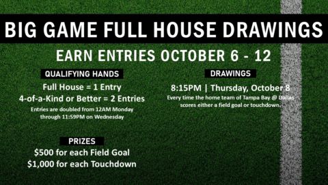 DailyPokerSpot's tweet photo. Are you ready for the return of Big Game Full House Drawings from October 6 to 12? @RealKidPoker

https://t.co/Q2iPk3WnUf Train free: https://t.co/r8unaYIPd8 #poker https://t.co/Aa40B9omOB