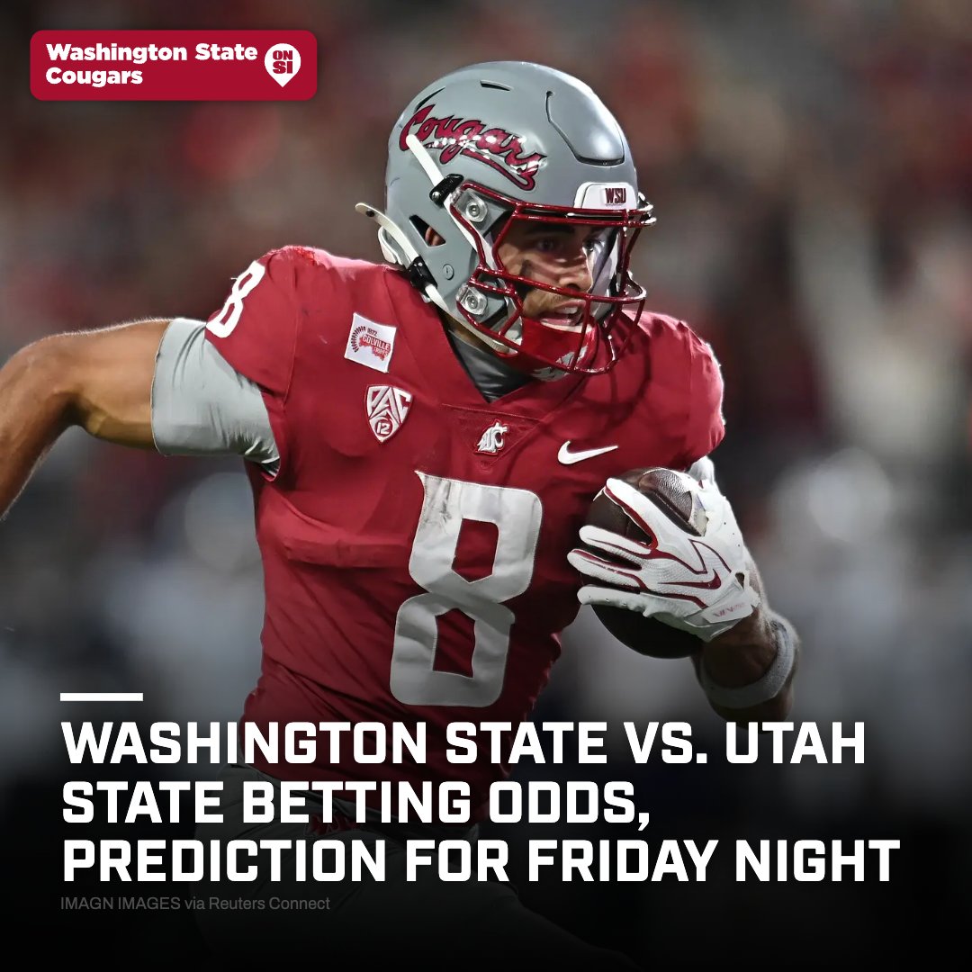 WSUOnSI's tweet photo. Kirby Moore takes over play-calling as the Cougars head to Logan as underdogs in their first Pac-12 road game.

https://t.co/zxBvrBh6c5 https://t.co/2CvSo5TSSj