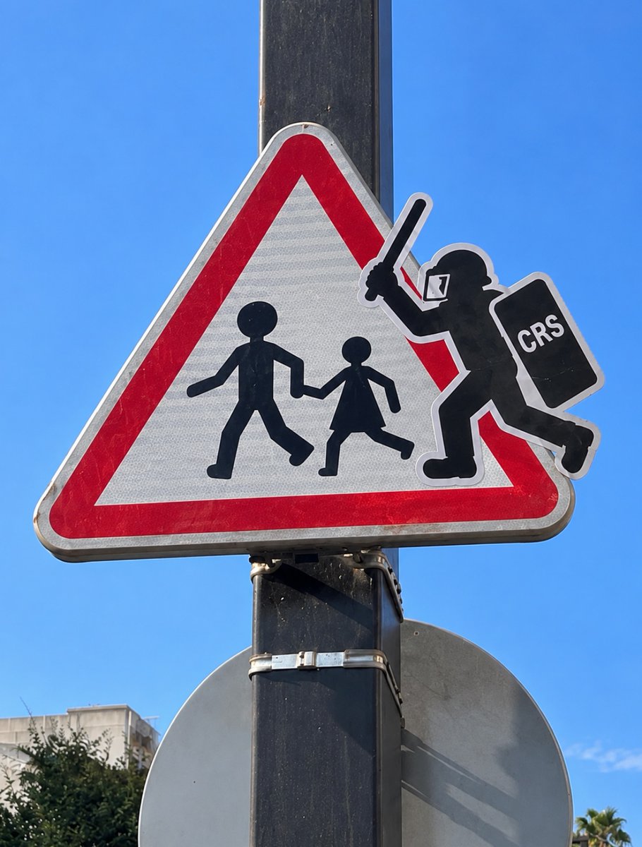 creapills's tweet photo. Ce détournement du street artiste @newsfromtoolate à proximité d'une école 👀 https://t.co/EQko7gW2FQ