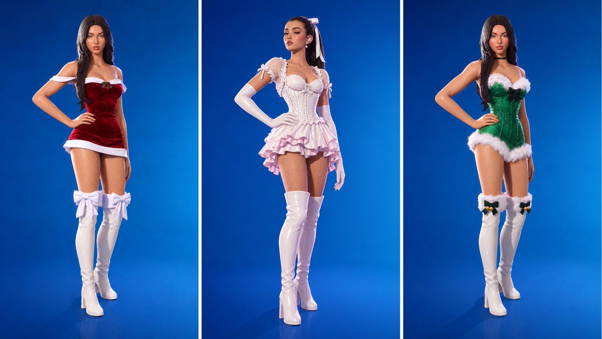 Bobo00713's tweet photo. Christmas Madison Beer Skins | Concept
@Fortnite make it happen🥹
#Fortnite https://t.co/Sm8mgsTlPH