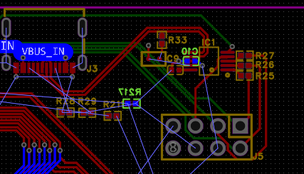 Jun68060's tweet photo. #FC互換機を作ろう

FPGAのJTAG周りを進めた。電源給電用にType-Cコネクタがあるので、せっかくだからUSB-JTAG回路を用意。ただGOWIN開発ツールに対応させようとするとお金がかかるので、汎用JTAGツールで安く済ませる。

ただそれだとデバッグがしんどいので、別途JTAG用ピンヘッダも用意。これとTang Primer用Dockを繋げば、純正ツールも使える!
今どき、FPGAロジアナ (GOWINではAnalyzer Oscilloscope) が使えないデバッグは、さすがに面倒。

それにしても、Type-CのUSB2.0リバーシブル対応はきれいにパターンが引けない...