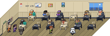 aakj_g's tweet photo. Collab Confirmed with the Early Alpha introdcing @thetimecard 

A collection of 7,777 pixel characters set in a retro office universe, featuring onchain artwork, animated characters, and a city you can explore.
Discover the human crew meet the night shift monsters, and explore the world before you clock in.

Mint Details:
- Supply: 7,777
- Mint Price: Free
- MInt date: TBA
- Chain: RobinHood
Know more here : https://t.co/rF5GGkj4QL Kinda Interesting tbh.

Follow @thetimecard and Get ready for Raffle. Its will be happening Shortly.