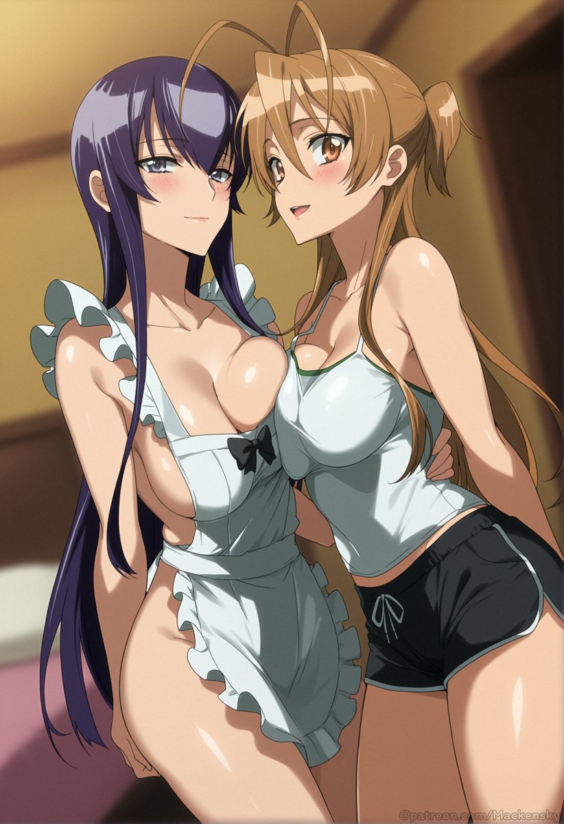 mackenskySFW's tweet photo. Saeko x Rei ~ 💭 https://t.co/zqDPX6CiVF