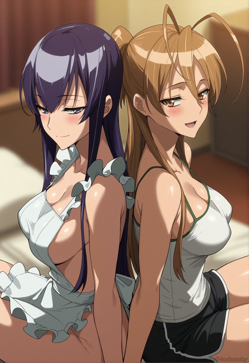 mackenskySFW's tweet photo. Saeko x Rei ~ 💭 https://t.co/zqDPX6CiVF