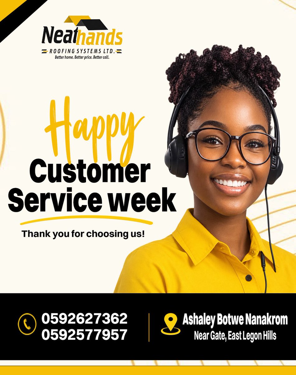 neathandsroofin's tweet photo. Thank you for choosing us!!

#neathandsroofing #customerserviceweek #qualityyoucantrust https://t.co/tDSTec1y2H